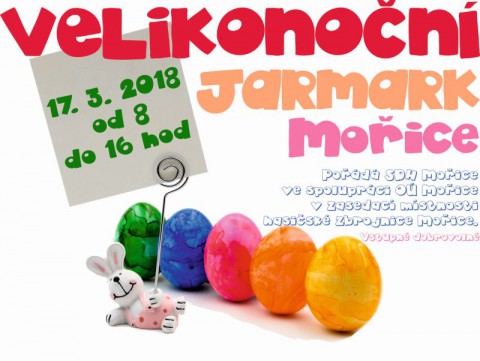 Pozvánka Velikonoční výstava - jarmark Mořice 2018